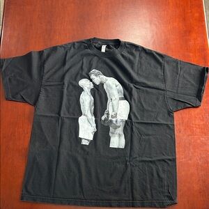 Alstyle Black Boxing Graphic Tee